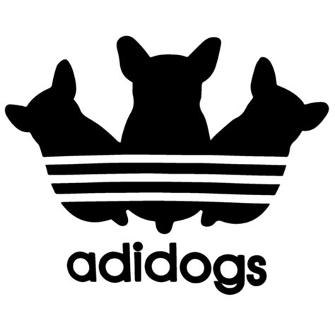 funny adidas logo